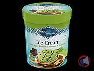 Rappel produit Crème glacée Dubaï Style saveur pistache et chocolat 500mL 1001 delights (photo numéro 1)