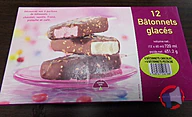 Rappel produit 12 bâtonnets glacés - 6 bâtonnets CHOCOLAT et 6 bâtonnets PISTACHE (photo numéro 1)