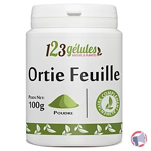 Rappel produit Poudre d'ortie piquante feuille 123 gelules