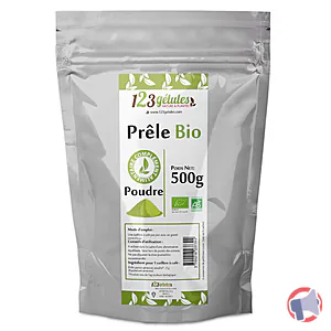 Rappel produit Poudre de Prêle Biologique 500g 123gelules