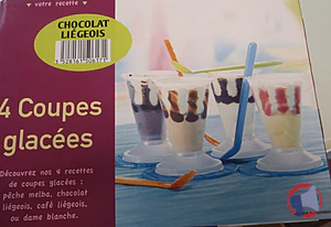 Rappel produit 4 COUPES GLACEES CHOCOLAT LIEGEOIS