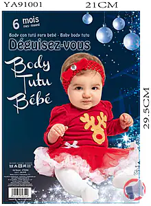 Rappel produit 479354 BODY 6M TUTU +BANDEAU COTON