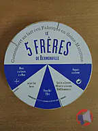 Rappel produit Camembert fermier au lait cru 5 frères (photo numéro 1)
