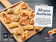 Rappel produit 50 mini feuilletés - surgelé