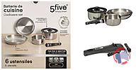 Rappel produit 5FIVE BATTERIE DE CUISINE INOX 6 PIECES