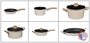 Rappel produit Ustensiles de cuisson en acier émaillé : poêles, casseroles, faitout, sauteuse, friteuse, paella 5Five