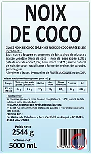 Rappel produit 5L NOIX DE COCO