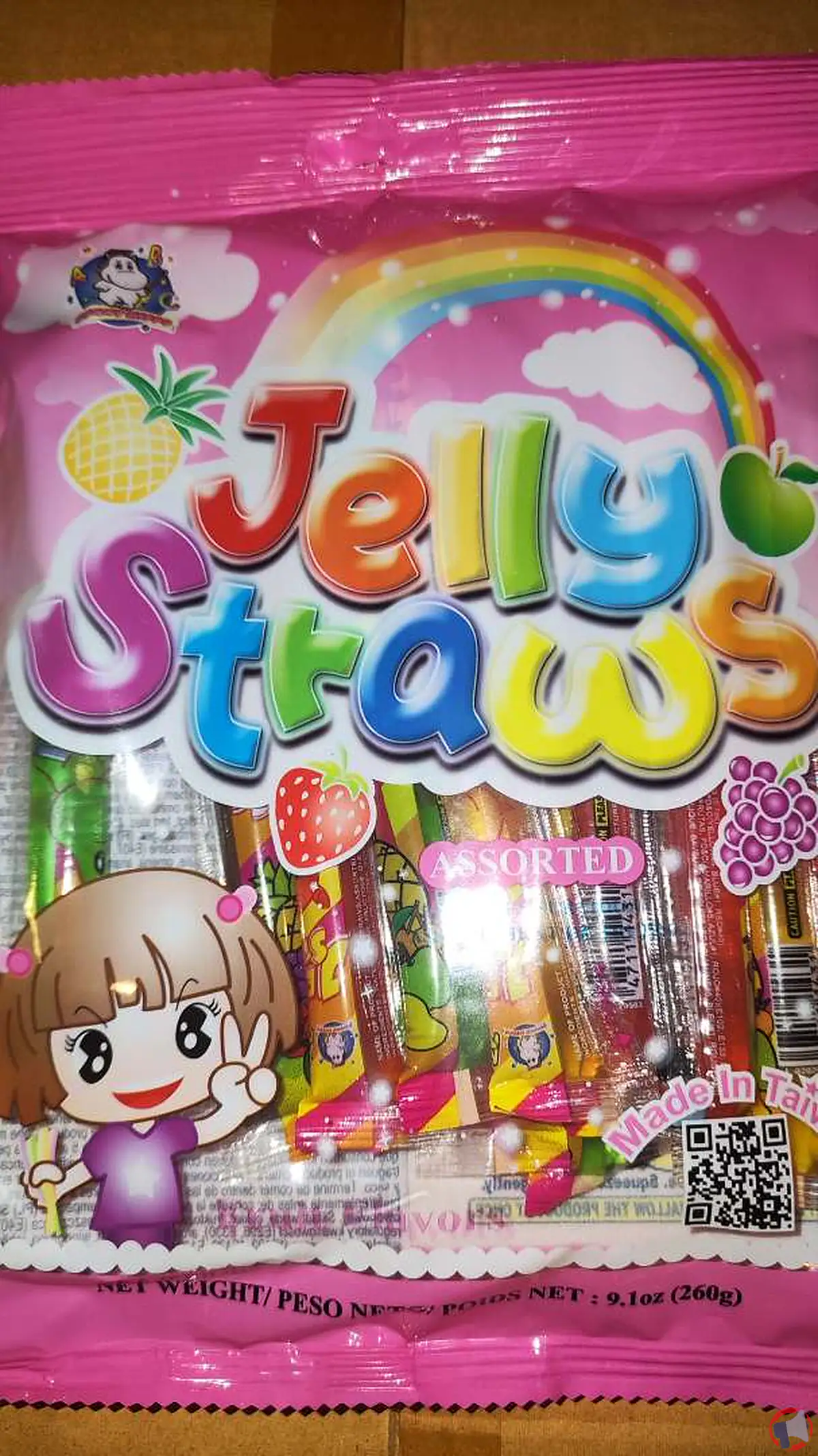 Rappel de produit : les bonbons 'Fruit jelly straws' de la marque ABC retirés du marché