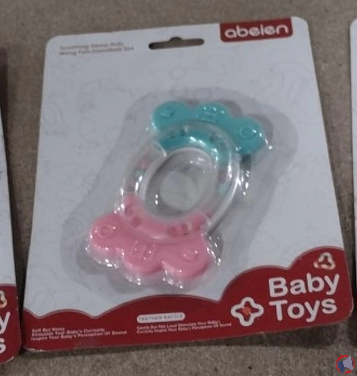 Rappel de produits : Hochets - anneaux de dentition de la marque Abeien pour risque d'ingestion et de suffocation