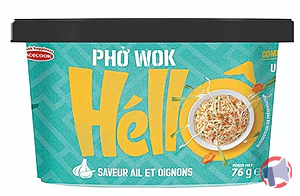 Rappel produit HELLO CUP-WOK NOUILLE DE RIZ SAVEUR AIL ET OIGN 76GR ACECOOK Acecook