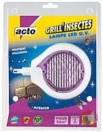 Rappel produit ACTO GRILL'INSECTES Lampes LED U.V.