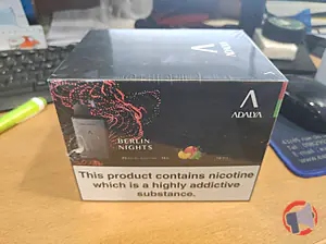 Rappel produit Cigarette ADALYA saveur Berlin Nights- 20mg/ml de nicotine ADALYA