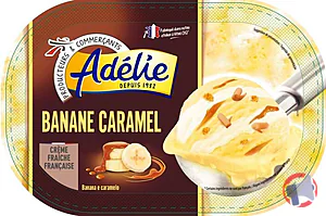 Rappel produit ADELIE 0.9L BANANE CARAMEL ADELIE