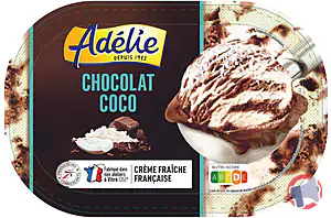 Rappel produit ADELIE 0.9L COCO - CHOCOLAT ADELIE