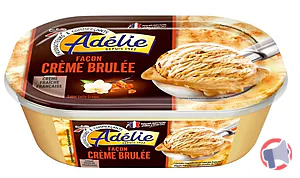 Rappel produit ADELIE 0.9L CREME BRULEE ADELIE