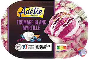 Rappel produit ADELIE 0.9L FROMAGE BLANC-MYRTILLE ADELIE