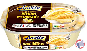 Rappel produit ADELIE 0.9L TARTE CITRON MERINGUE ADELIE
