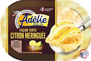 Rappel produit ADELIE 0.9L TARTE CITRON MERINGUE ADELIE