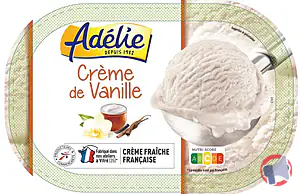 Rappel produit ADELIE 1L CREME DE VANILLE ADELIE