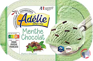 Rappel produit ADELIE 1L MENTHE CHOCOLAT ADELIE