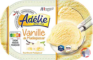 Rappel produit ADELIE 1L VANILLE MADAGASCAR ADELIE