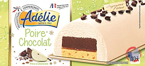Rappel produit ADELIE BUCHE 1L POIRE - CHOCOLAT - CARAMEL ADELIE