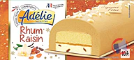 Rappel produit ADELIE ADELIE BUCHE 1L RHUM RAISINS