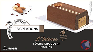 Rappel produit ADELIE BUCHE CREATION CHOCOLAT PRALINE - 850mL ADELIE