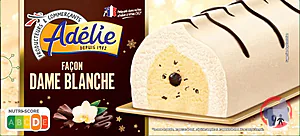 Rappel produit ADELIE BUCHE FACON DAME BLANCHE - 900mL ADELIE