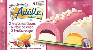 Rappel produit ADELIE BUCHETTE 4x120mL FRUITS ROUGES - FRUITS EXOTIQUES ADELIE