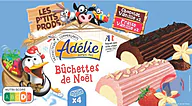 Rappel produit ADELIE BUCHETTES VANILLE/CHOCOLAT VANILLE/FRAISE X4 ADELIE (photo numéro 1)
