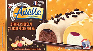 Rappel produit ADELIE BUCHETTEx4 POIRE-PECHE ADELIE