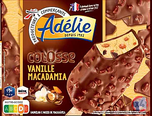 Rappel produit ADELIE COLOSSE 4x100mL VANILLE MACADAMIA ADELIE