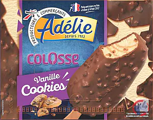 Rappel produit ADELIE COLOSSE 4x80mL COOKIES ADELIE