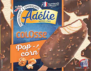 Rappel produit ADELIE COLOSSE 4x80mL POPCORN ADELIE