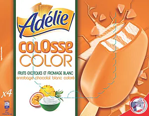 Rappel produit ADELIE COLOSSE COLORS 4x80mL FRUITS EXOTIQUES ADELIE