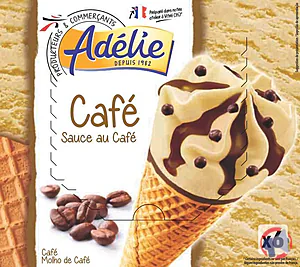 Rappel produit ADELIE CONE 6x120mL CAFE ADELIE