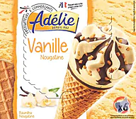 Rappel produit ADELIE CONE 6x120mL VANILLE ADELIE (photo numéro 1)