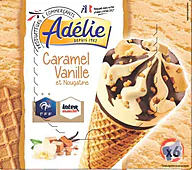 Rappel produit ADELIE CONE 6x120mL VANILLE CARAMEL ADELIE (photo numéro 1)
