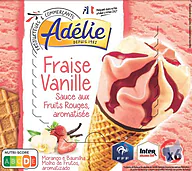 Rappel produit ADELIE CONE (FFF) 6x120mL VANILLE FRAISE ADELIE (photo numéro 1)