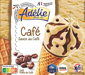 Rappel produit ADELIE CONE (FFF) CAFE 6x120mL ADELIE