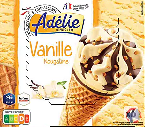 Rappel produit ADELIE CONE (FFF) VANILLE 6x120mL ADELIE
