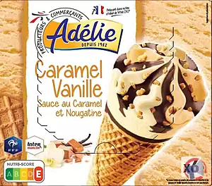 Rappel produit ADELIE CONE (FFF) VANILLE CARAMEL 6x120mL ADELIE