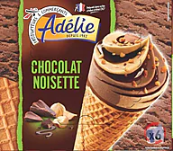 Rappel produit ADELIE CONE GOURMAND 6x110mL CHOCOLAT NOISETTE ADELIE (photo numéro 1)