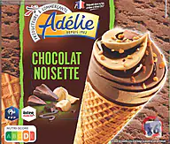 Rappel produit ADELIE ADELIE CONE GOURMAND 6x110mL CHOCOLAT NOISETTE