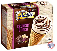 Rappel produit ADELIE CONE GOURMAND 6x110mL CRUNCHY CHOCO ADELIE (photo numéro 1)
