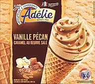 Rappel produit ADELIE CONE GOURMAND 6x110mL VANILLE PECAN ADELIE (photo numéro 1)