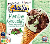 Rappel produit ADELIE ADELIE CONE MENTHE CHOCOLAT 6x120mL