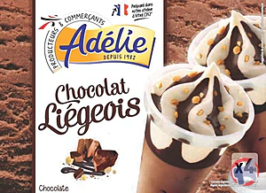 Rappel produit ADELIE COUPE 4x125mL CHOCOLAT LIEGOIS ADELIE