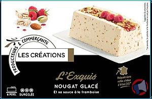 Rappel produit ADELIE NOUGAT GLACE CREATION 625mL ADELIE